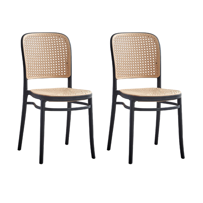 Tabouret de bar empilable tabouret de comptoir en plastique pour le salon