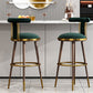 Glam Upholstered Bar Stool Glam Backrest Counter Stool for Bristol Clearhalo 'Bar Furniture' 'Bar Stools' 'bar_stools' 'furn' 'furn_bar_stools' 'Furniture' 'Kitchen & Dining Furniture' 6686305