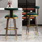 Glam Upholstered Bar Stool Glam Backrest Counter Stool for Bristol Clearhalo 'Bar Furniture' 'Bar Stools' 'bar_stools' 'furn' 'furn_bar_stools' 'Furniture' 'Kitchen & Dining Furniture' 6686310
