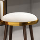 Glam Upholstered Bar Stool Glam Backrest Counter Stool for Bristol Clearhalo 'Bar Furniture' 'Bar Stools' 'bar_stools' 'furn' 'furn_bar_stools' 'Furniture' 'Kitchen & Dining Furniture' 6686316