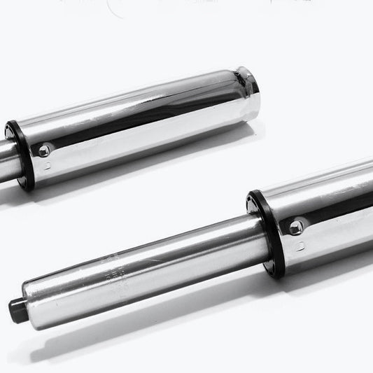 Glam Leather Bar Stool Metal Base Counter Stool for Living Room