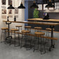 Contemporary Backless Dining Stools Solid Wood Bar Stools with Footrest Clearhalo 'Bar Furniture' 'Bar Stools' 'bar_stools' 'furn' 'furn_bar_stools' 'Furniture' 'Kitchen & Dining Furniture' 6686529