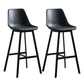 Bucket Dining Stools Contemporary Bar Stools with Metal Base