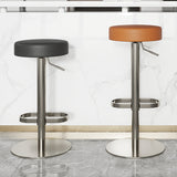 Taburete de cuero industrial taburete sin respaldo para Bristol