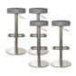 Industrial Leather Bar Stool Backless Counter Stool for Bristol