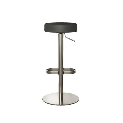 Industrial Leather Bar Stool Backless Counter Stool for Bristol