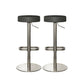 Industrial Leather Bar Stool Backless Counter Stool for Bristol