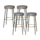 Glam Style Bar Stool Backless Leather Counter Stool for Bristol