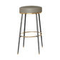 Glam Style Bar Stool Backless Leather Counter Stool for Bristol