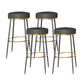 Glam Style Bar Stool Backless Leather Counter Stool for Bristol