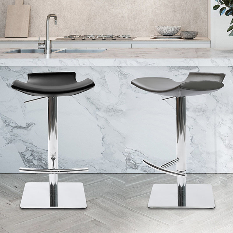 Industriële stijl Bar Stool Leer verstelbare tegenstoel voor Bristol