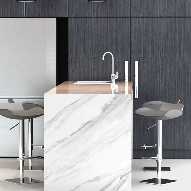 Industriële stijl Bar Stool Leer verstelbare tegenstoel voor Bristol