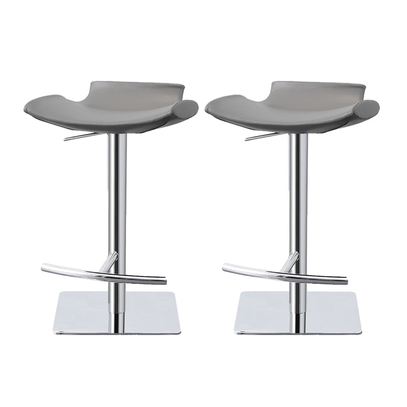 Industriële stijl Bar Stool Leer verstelbare tegenstoel voor Bristol