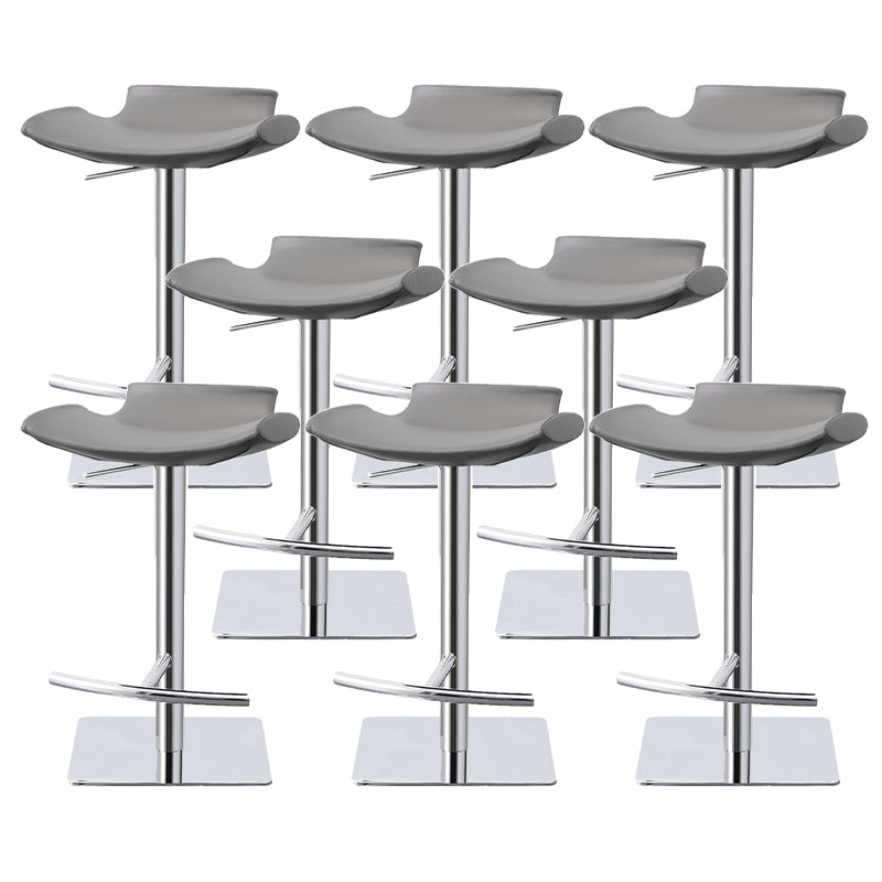 Industriële stijl Bar Stool Leer verstelbare tegenstoel voor Bristol