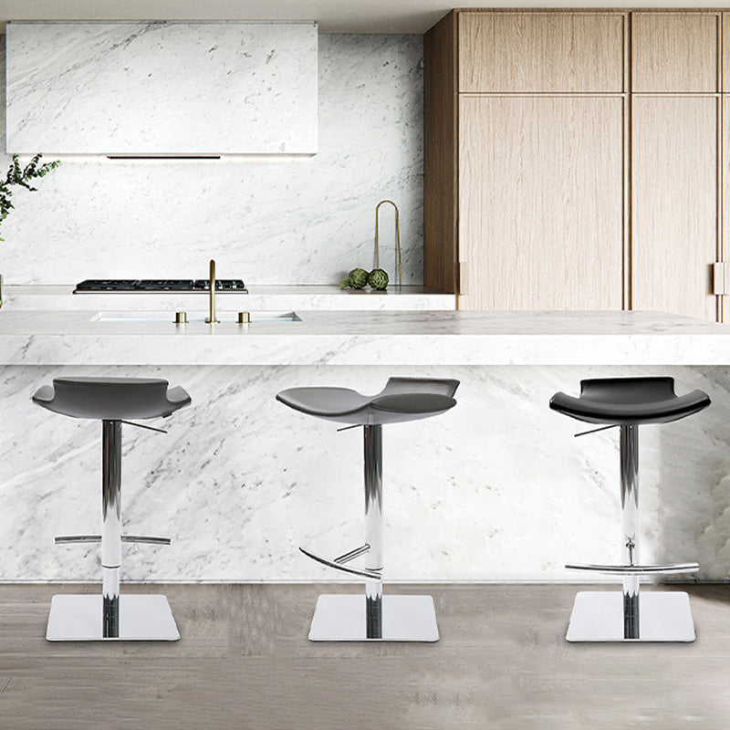 Industriële stijl Bar Stool Leer verstelbare tegenstoel voor Bristol