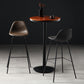 Faux Leather Dining Stools Contemporary Armless Bar Stools with Metal Base Clearhalo 'Bar Furniture' 'Bar Stools' 'bar_stools' 'furn' 'furn_bar_stools' 'Furniture' 'Kitchen & Dining Furniture' 6687014