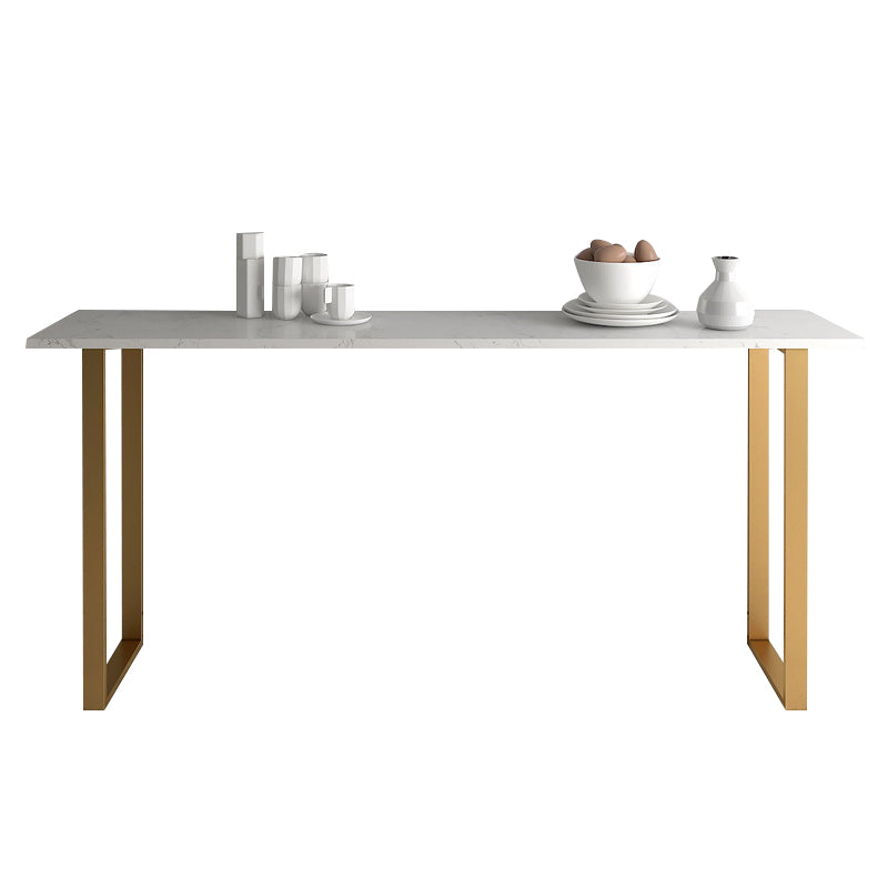 Faux Marble Table and Stool Set 1/2/3/4/5 Pieces Pub Dining Set Clearhalo 'Bar Furniture' 'furn' 'furn_home_bar_bar_sets' 'Furniture' 'Home Bars & Bar Sets' 'home_bar_bar_sets' 'Kitchen & Dining Furniture' 6687279