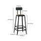 Industrial Style Bar Set 1/5 Pieces Solid Wood Rectangle Pub Dining Set for Indoor Clearhalo 'Bar Furniture' 'furn' 'furn_home_bar_bar_sets' 'Furniture' 'Home Bars & Bar Sets' 'home_bar_bar_sets' 'Kitchen & Dining Furniture' 6687308
