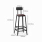Industrial Style Bar Set 1/5 Pieces Solid Wood Rectangle Pub Dining Set for Indoor Clearhalo 'Bar Furniture' 'furn' 'furn_home_bar_bar_sets' 'Furniture' 'Home Bars & Bar Sets' 'home_bar_bar_sets' 'Kitchen & Dining Furniture' 6687309