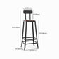 Industrial Style Bar Set 1/5 Pieces Solid Wood Rectangle Pub Dining Set for Indoor Clearhalo 'Bar Furniture' 'furn' 'furn_home_bar_bar_sets' 'Furniture' 'Home Bars & Bar Sets' 'home_bar_bar_sets' 'Kitchen & Dining Furniture' 6687320