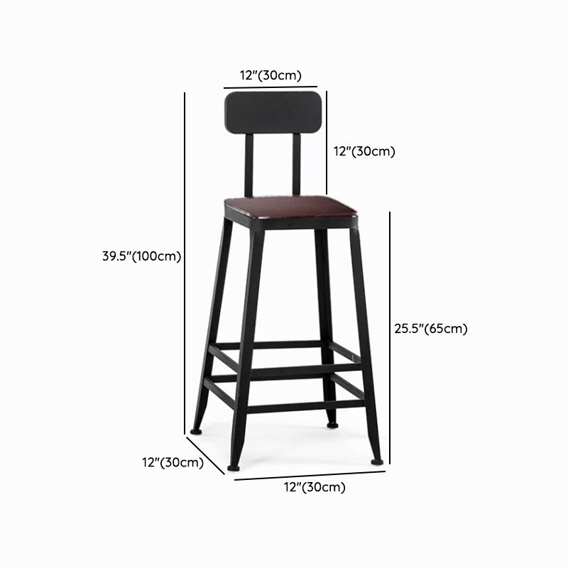 Industrial Style Bar Set 1/5 Pieces Solid Wood Rectangle Pub Dining Set for Indoor Clearhalo 'Bar Furniture' 'furn' 'furn_home_bar_bar_sets' 'Furniture' 'Home Bars & Bar Sets' 'home_bar_bar_sets' 'Kitchen & Dining Furniture' 6687321