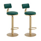 Glam Stone Juego de mesa de bar de 1/2/3 piezas, mesa de bar rectangular con patas de metal para cocina