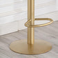 Glam Stone Juego de mesa de bar de 1/2/3 piezas, mesa de bar rectangular con patas de metal para cocina