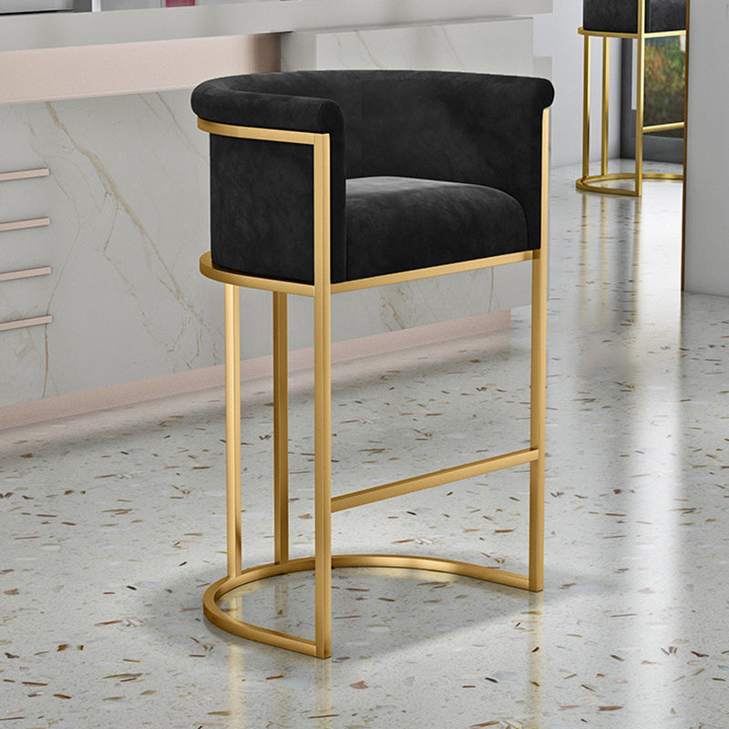 Glam Style Bar Set 1/3/5 Pieces Faux Marble Pub Table with Solid Back Stool Clearhalo 'Bar Furniture' 'furn' 'furn_home_bar_bar_sets' 'Furniture' 'Home Bars & Bar Sets' 'home_bar_bar_sets' 'Kitchen & Dining Furniture' 6687537