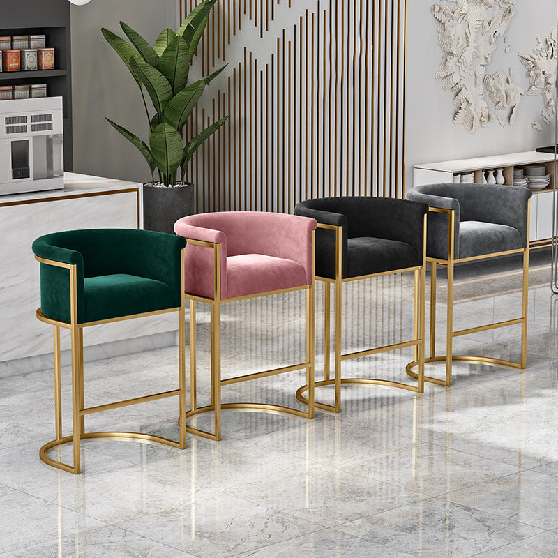 Glam Style Bar Set 1/3/5 Pieces Faux Marble Pub Table with Solid Back Stool Clearhalo 'Bar Furniture' 'furn' 'furn_home_bar_bar_sets' 'Furniture' 'Home Bars & Bar Sets' 'home_bar_bar_sets' 'Kitchen & Dining Furniture' 6687540