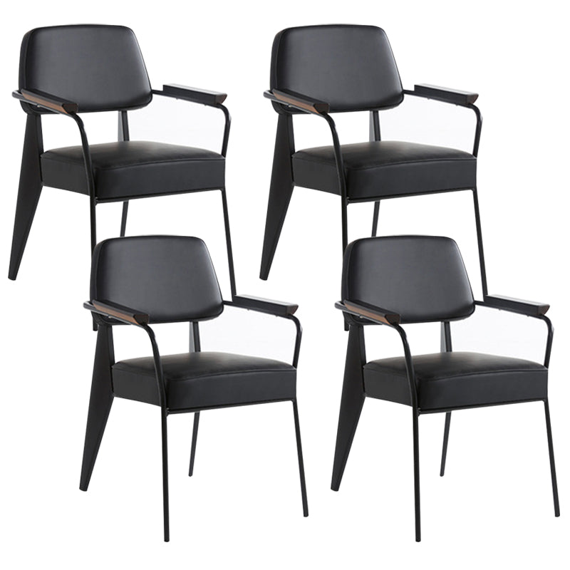 Sedie da pranzo in pelle PU Sedia da pranzo da pranzo in cucina contemporanea