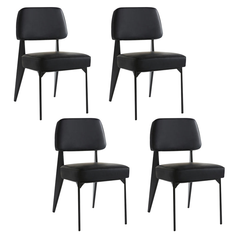 Sedie da pranzo in pelle PU Sedia da pranzo da pranzo in cucina contemporanea