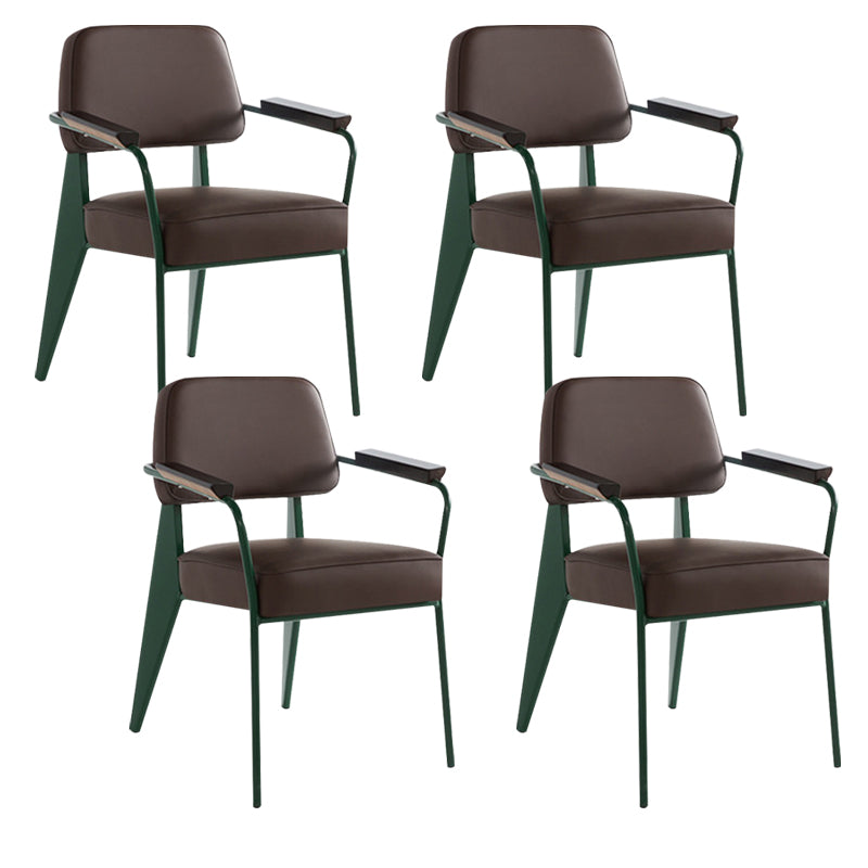 Sedie da pranzo in pelle PU Sedia da pranzo da pranzo in cucina contemporanea