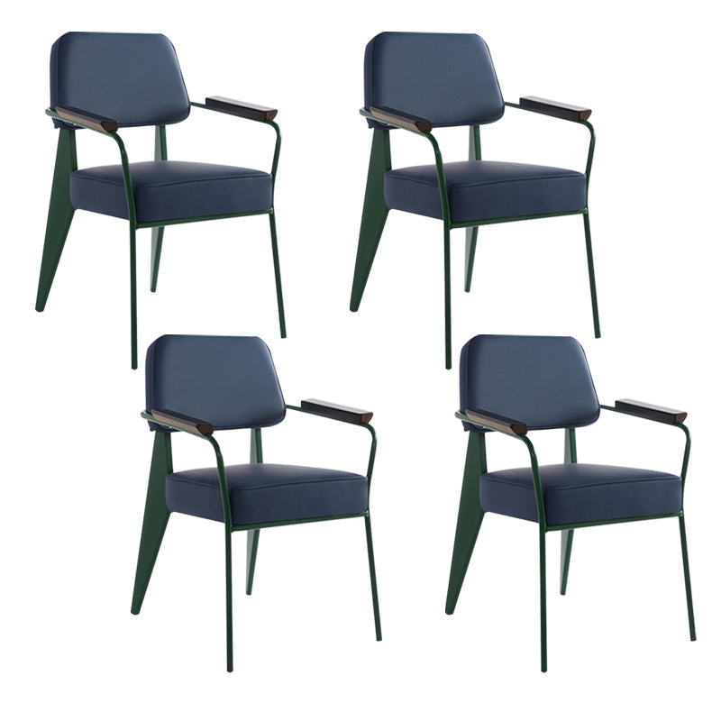 Sedie da pranzo in pelle PU Sedia da pranzo da pranzo in cucina contemporanea