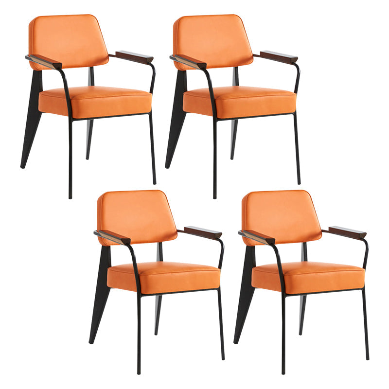 Sedie da pranzo in pelle PU Sedia da pranzo da pranzo in cucina contemporanea