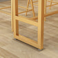 Rectangular Bar Height Table White Faux Marble Top Bistro Pub Table Clearhalo 'Bar Furniture' 'Bar Tables' 'bar_tables' 'furn' 'furn_bar_tables' 'Furniture' 'Kitchen & Dining Furniture' 6689377
