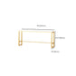 Pine Solid Wood Bar Height Table Glam Rectangle Indoor Bar Table Clearhalo 'Bar Furniture' 'Bar Tables' 'bar_tables' 'furn' 'furn_bar_tables' 'Furniture' 'Kitchen & Dining Furniture' 6689816
