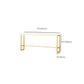 Pine Solid Wood Bar Height Table Glam Rectangle Indoor Bar Table Clearhalo 'Bar Furniture' 'Bar Tables' 'bar_tables' 'furn' 'furn_bar_tables' 'Furniture' 'Kitchen & Dining Furniture' 6689819