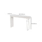 Modern White Bistro Bar Table Rectangle Solid Wood Bar Table for Home Clearhalo 'Bar Furniture' 'Bar Tables' 'bar_tables' 'furn' 'furn_bar_tables' 'Furniture' 'Kitchen & Dining Furniture' 6689834