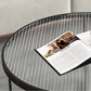 Contemporary Coffee Table Set Glass Round 2-Piece Coffee Cocktail Table Clearhalo 'Coffee & Accent Tables' 'Coffee Tables' 'coffee_tables' 'furn' 'furn_coffee_tables' 'Furniture' 'Living Room Furniture' 6691803