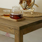 15"H Contemporary Coffee Table Solid Wood Coffee Cocktail Table