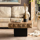 17"H Contemporary Coffee Table Solid Wood Pedestal Coffee Cocktail Table Clearhalo 'Coffee & Accent Tables' 'Coffee Tables' 'coffee_tables' 'furn' 'furn_coffee_tables' 'Furniture' 'Living Room Furniture' 6691916
