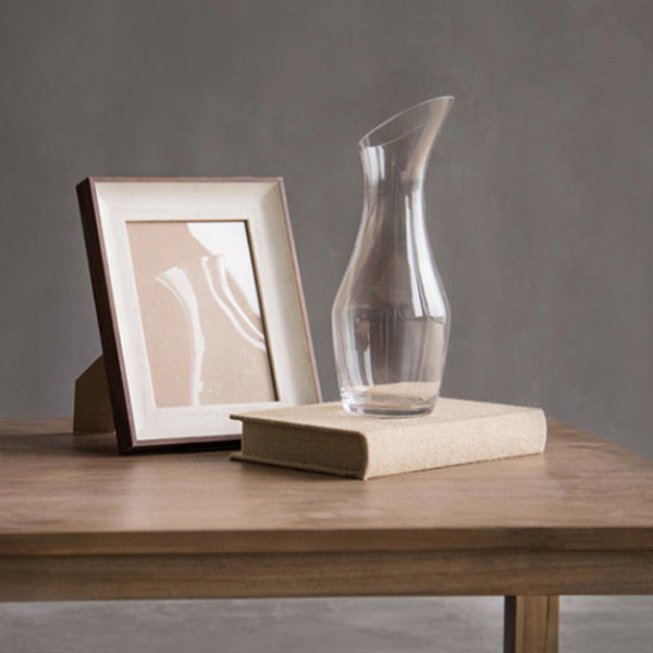17"H moderner Couchtisch aus massivem Holz, Kaffee-Cocktailtisch mit Stauraum