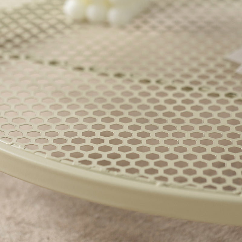 16"H Contemporary Coffee Table White Coffee Cocktail Table with Storage Clearhalo 'Coffee & Accent Tables' 'Coffee Tables' 'coffee_tables' 'furn' 'furn_coffee_tables' 'Furniture' 'Living Room Furniture' 6691985