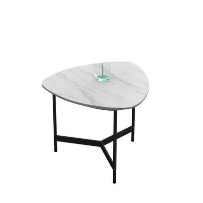 Modern Slate Bunching Tables Free-Form Coffee Table Set with 3 Legs 22"L x 22"W x 20"H White Clearhalo 'Coffee & Accent Tables' 'Coffee Tables' 'coffee_tables' 'furn' 'furn_coffee_tables' 'Furniture' 'Living Room Furniture' 6691998