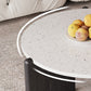 13"H eigentijdse salontafel 3 poten ronde koffiecocktailtafel