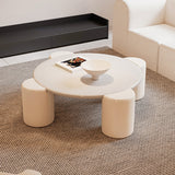 Table basse de forme libre moderne table basse simple avec 4 jambes