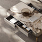 4 Legs Cocktail Table Modern Rectangle Single Coffee Table with 4 Drawers Clearhalo 'Coffee & Accent Tables' 'Coffee Tables' 'coffee_tables' 'furn' 'furn_coffee_tables' 'Furniture' 'Living Room Furniture' 6692105