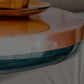Round No Distressing Coffee Table Glass Tropical Single Coffee Table with 2 Legs Clearhalo 'Coffee & Accent Tables' 'Coffee Tables' 'coffee_tables' 'furn' 'furn_coffee_tables' 'Furniture' 'Living Room Furniture' 6692225