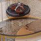 Slate Nesting Coffee Table Set Glam Coffee Table Set with Storage