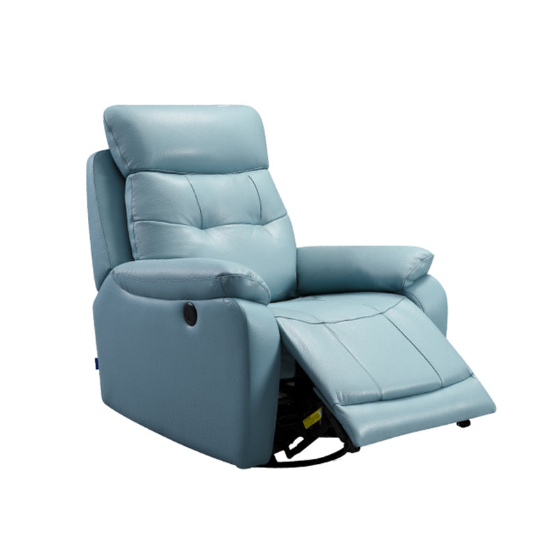 38" Wide Standard Recliner Genuine Leather Single Recliner Chair